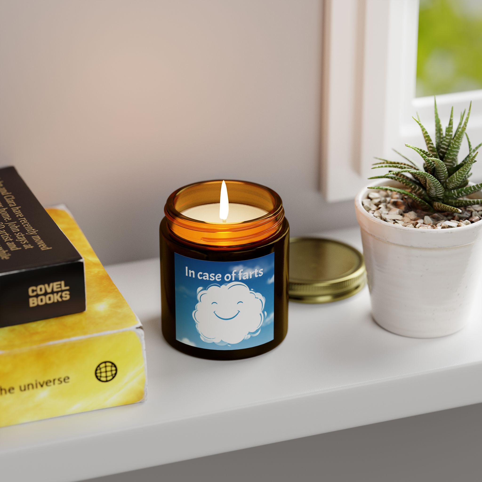 Scented Candles, Coconut Apricot Wax (4oz, 9oz) - Image 8