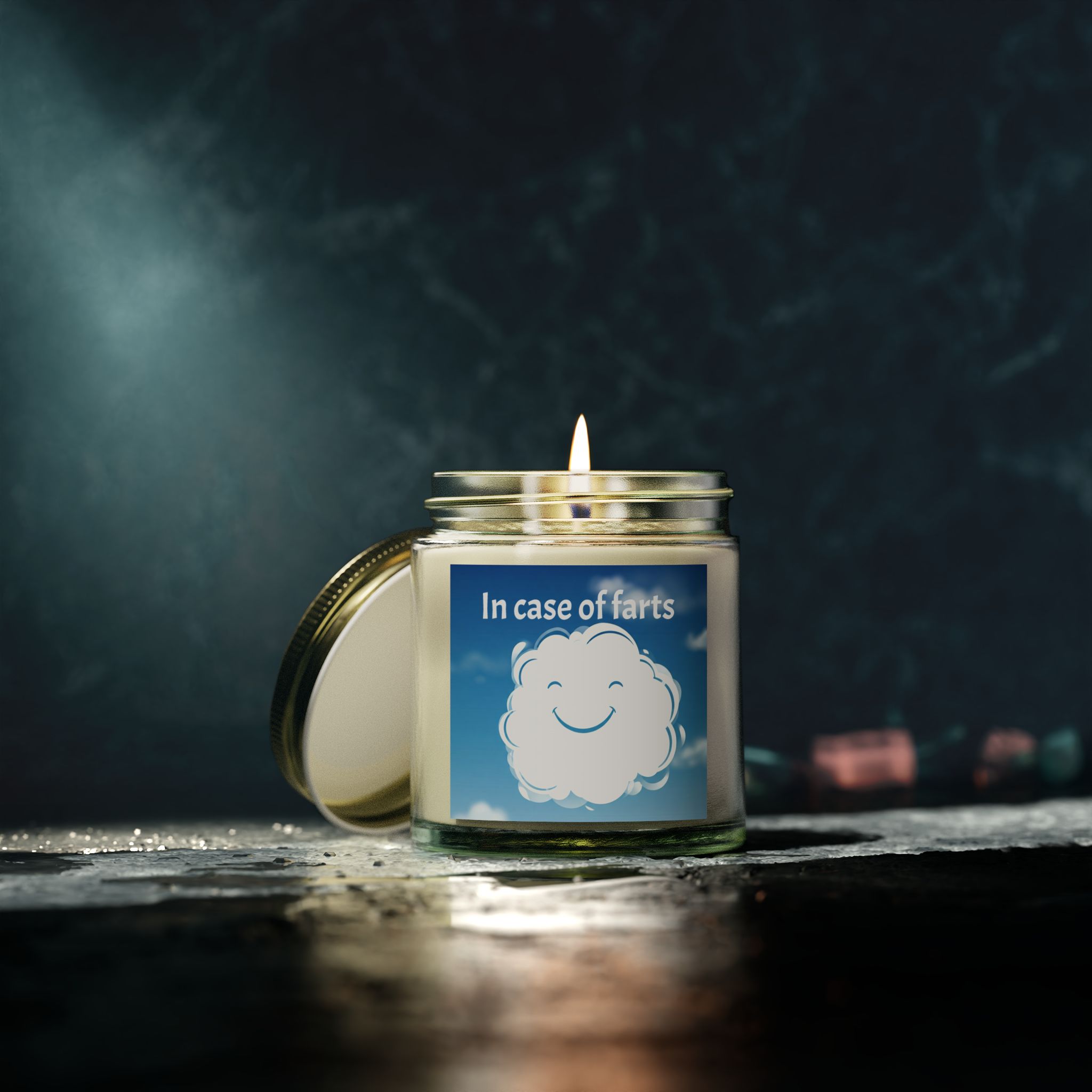 Scented Candles, Coconut Apricot Wax (4oz, 9oz) - Image 3