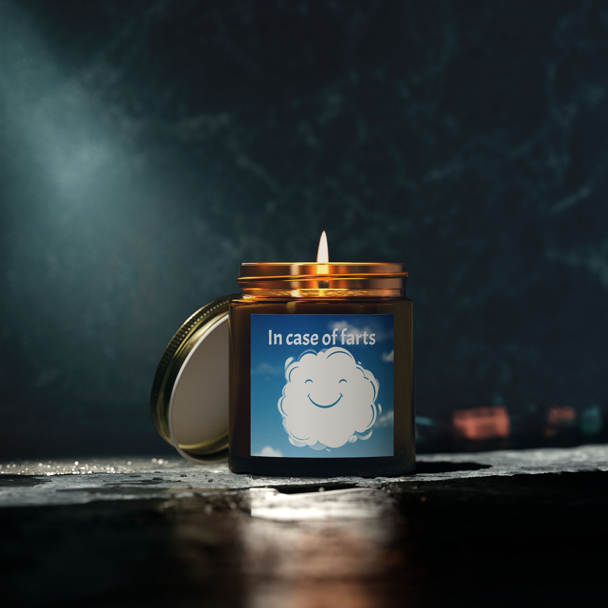 Scented Candles, Coconut Apricot Wax (4oz, 9oz) - Image 9